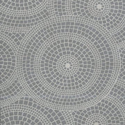 Benzara Power loomed Flatweave Fabric Rug with Tribal Pattern, Large, Gray