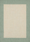 Couristan Recife Checkered Field 5'10" X 9'2" Rectangular Indoor/Outdoor  Transitional Rug