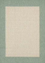 Couristan Recife Checkered Field 5'10" X 9'2" Rectangular Indoor/Outdoor  Transitional Rug