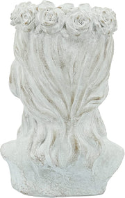Sagebrook Home 16244 Resin, Antique White 10