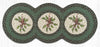 Earth Rugs TCP-508 Holly Printed Tri Circle Runner