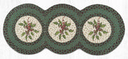 Earth Rugs TCP-508 Holly Printed Tri Circle Runner