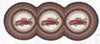 Earth Rugs TCP-530 Christmas Truck Printed Tri Circle Runner