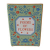 Sagebrook Home 19039 Dol, 7" Flowers Book Vase, Multi
