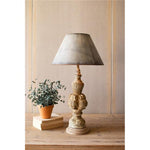 Kalalou CCG1593 Table Lamp with Sculpted Base