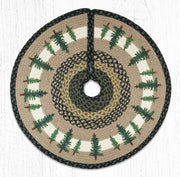 Earth Rugs TSP-116 Tall Timbers Printed Tree Skirt Round 30``x30``