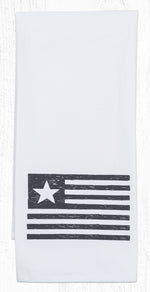 Earth Rugs T-15 Flag Cotton Tea Towels 20``x28``