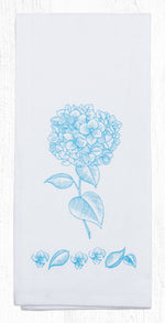 Earth Rugs T-592 Hydrangea Cotton Tea Towels 20``x28``