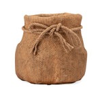 IMAX Worldwide Home Cebu Large Cement Basket Pot