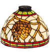 Meyda Lighting 98991 8" Wide Pinecone Lamp Shade