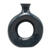 Sagebrook Home 17446-05 Dol, 10" Open Cut Vase, Navy