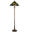 Meyda Lighting 99339 64.5"H Spiral Grape Floor Lamp