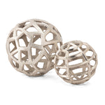 IMAX Worldwide Home Outer Banks Spheres - Set of 2