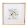 IMAX Worldwide Home TY Floral Floating Acrylic Framed Wall Decor, Set of 2