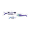IMAX Worldwide Home Harbor Artwork Fish Plates - Set of 3