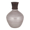 Sagebrook Home 18614 Glass, 22" Wooden Top Vase, Blush