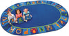 Carpet For Kids A to Z Animals  Rug, Oval