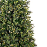 Vickerman 7.5' Cashmere Slim Artificial Christmas Tree Clear Dura-Lit Lights