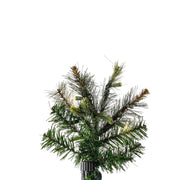 Vickerman 7.5' Cashmere Slim Artificial Christmas Tree Clear Dura-Lit Lights