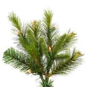 Vickerman 7.5' Cashmere Pine Artificial Christmas Tree Clear Dura-Lit Lights