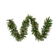 Vickerman A118313 9' Cashmere Artificial Christmas Garland Unlit