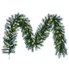Vickerman A118317Led 50' Cashmere Artificial Christmas Garland Warm White Dura-Lit Led Lights