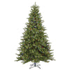 7.5' King Spruce Artificial Christmas Tree Multi-Colored Dura-Lit LED Lights