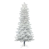 Vickerman 6.5' Crystal White Pine Slim Artificial Christmas Tree Unlit