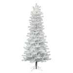 Vickerman 8.5' Crystal White Pine Slim Artificial Christmas Tree Unlit