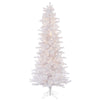 6.5' Pine Slim Artificial Christmas Tree 450 Clear Dura-lit Incandescent Lights