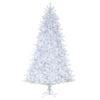 4.5' Crystal White Pine Artificial Christmas Tree Pure White LED Lights