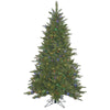 4.5' Durango Spruce Artificial Christmas Tree Multi-Colored Dura-LitLED Lights