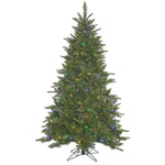 4.5' Durango Spruce Artificial Christmas Tree Multi-Colored Dura-LitLED Lights