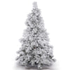 Vickerman 6.5' Flocked Alberta Artificial Christmas Tree Unlit