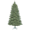 7.5' Colorado Spruce Slim Artificial Christmas Tree Multi-Colored LED Lights