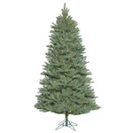 14' Colorado Spruce Slim Artificial Christmas Tree Multi-Colored LED Lights