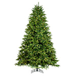 9' x 69" Deluxe Balsam EZ Plug Artificial Christmas tree Warm White Dura-Lit LED