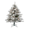 6.5' x 59" Instant Connect Artificial Xmas Tree Warm White Dura-Lit LED
