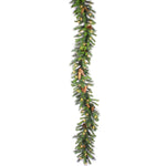 Vickerman A800915Led 50' Cheyenne Artificial Christmas Garland Warm White Led Lights