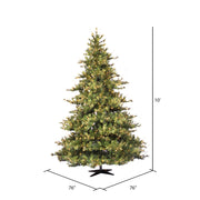Vickerman  10' Mixed Country Pine Artificial Christmas Tree Unlit