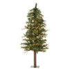 Vickerman A801931 3' Mixed Country Alpine Artificial Christmas Tree Clear Dura-Lit Mini Lights