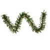 Vickerman A802712 9' Canadian Pine Artificial Christmas Garland Multi-Colored Incandescent Mini Lights