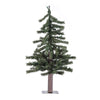 Vickerman A805120 2' Natural Alpine Artificial Christmas Tree Unlit