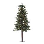 Vickerman A805141 4' Natural Alpine Artificial Christmas Tree Clear Incandescent Lights