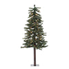 Vickerman A805141LED 4' x 25.5" Natural Alpine Artificial Christmas Tree Warm White LED Lights