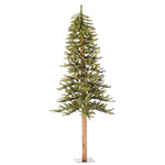 Vickerman A805161LED 6' x 33" Natural Alpine Artificial Christmas Tree Warm White LED Lights.