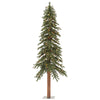 Vickerman A805152LED 5' x 28" Natural Alpine Artificial Christmas Tree Multi-colored LED Lights.