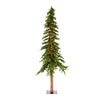 Vickerman A805172 7' Natural Alpine Artificial Christmas Tree Multi-Colored Incandescent Lights