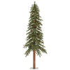 Vickerman A805197LED 9' x 56" Natural Alpine  Artificial Christmas Tree Multi-colored LED Lights