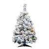 Vickerman 36" Pine Artificial Xmas Tree 100 Colored LED Dura-Lit lights